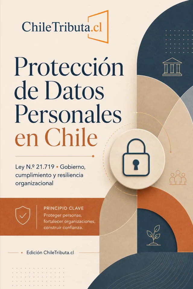 Portada del libro Protección de Datos Personales en Chile, Ley N.º 21.719